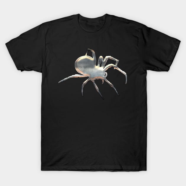 Silver Spider T-Shirt by chelbi_mar